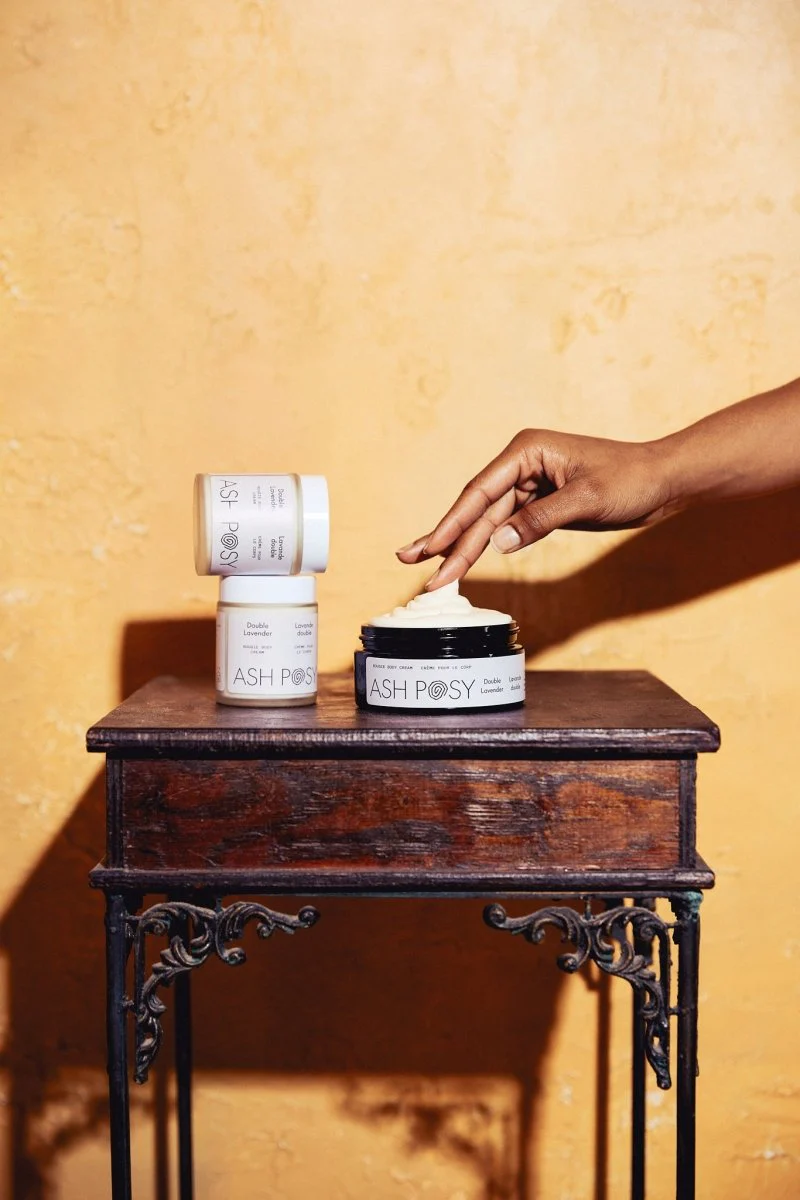 Ash & Posy Bougie Body Cream (Double Lavender) - Image 4