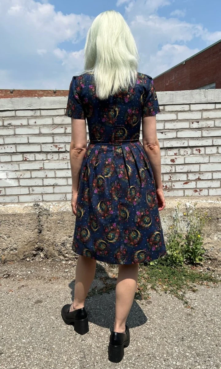 Birds of North America Buttonquail Dress - Night Owls (Online Exclusive) - Image 21