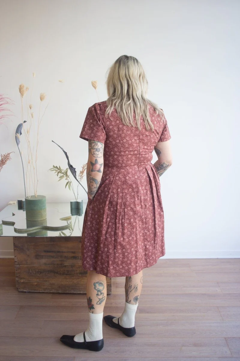 Birds of North America Buttonquail Dress - Parlour (Online Exclusive) - Image 3
