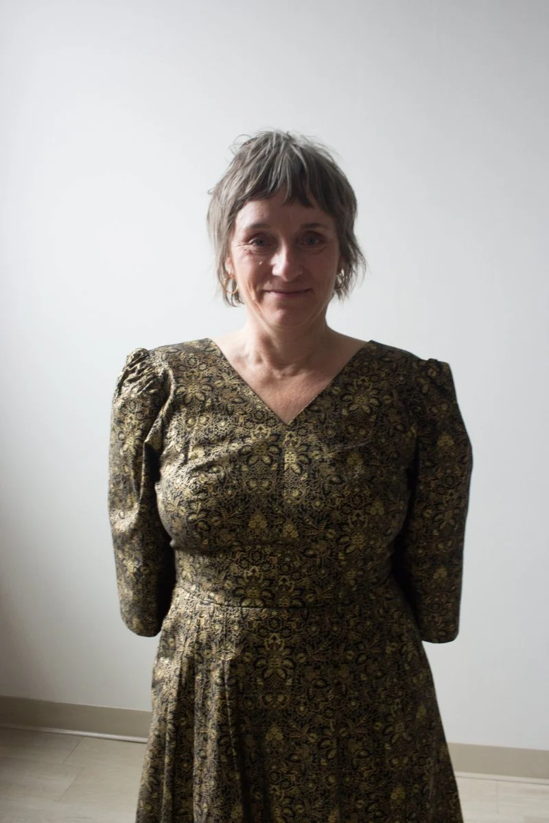 Birds of North America Chestnut Bunting Dress - Gravure (Online Exclusive) - Image 4