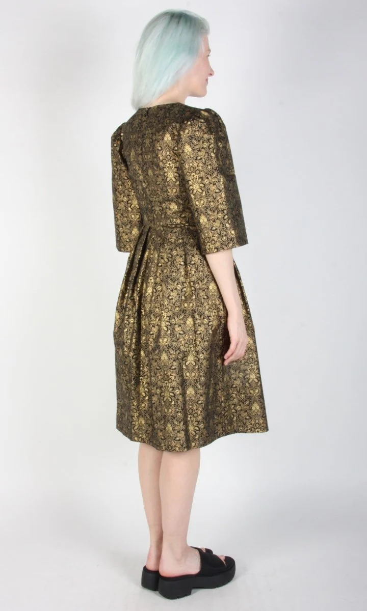 Birds of North America Chestnut Bunting Dress - Gravure (Online Exclusive) - Image 9