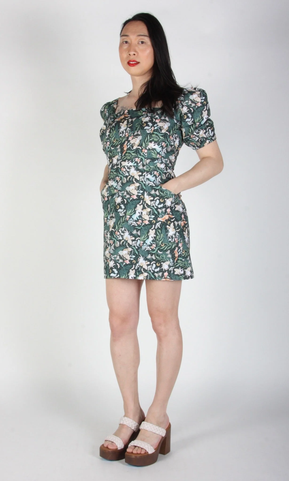 Birds of North America Chickadee Dress - Faeries (Online Exclusive) - Image 6
