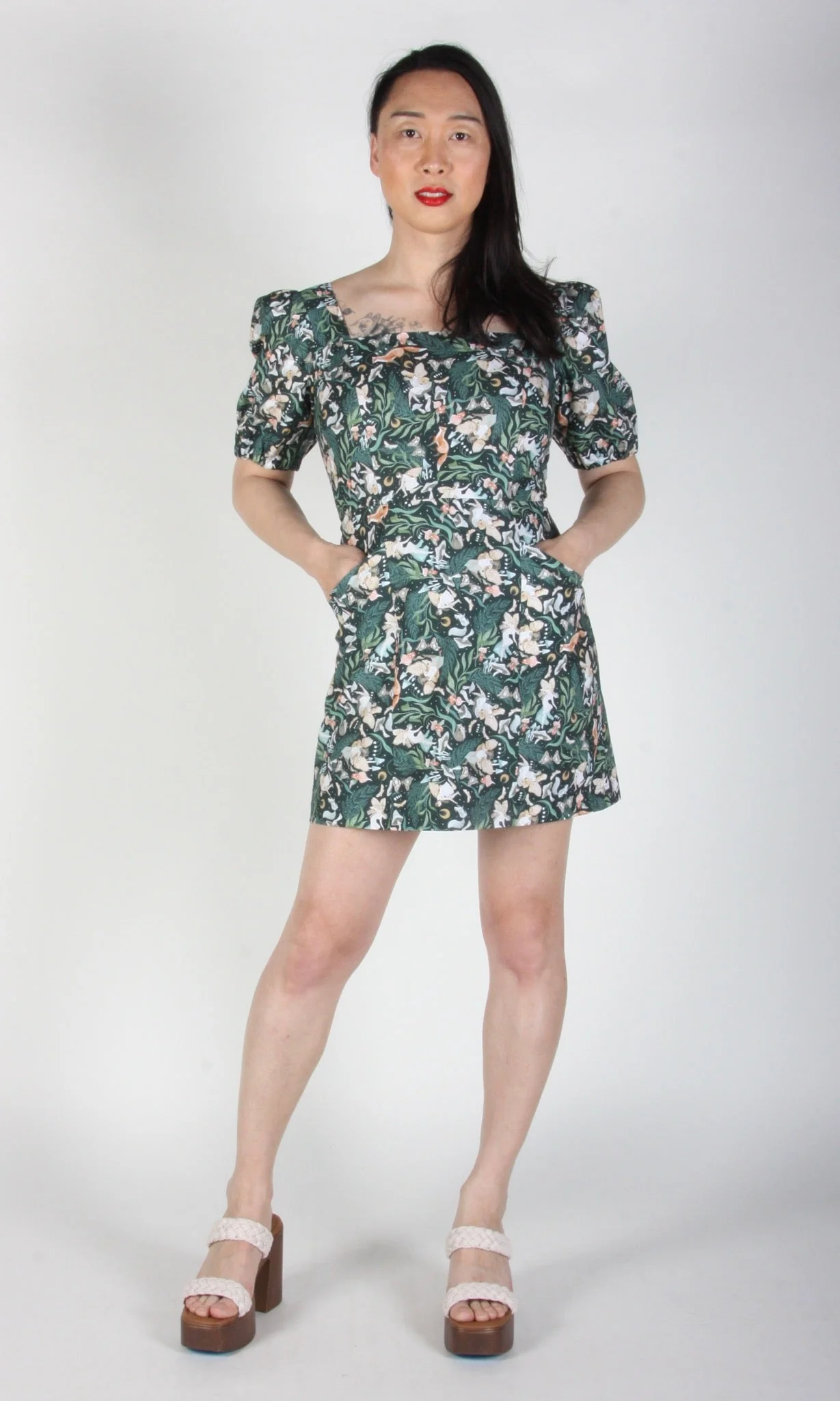 Birds of North America Chickadee Dress - Faeries (Online Exclusive) - Image 7