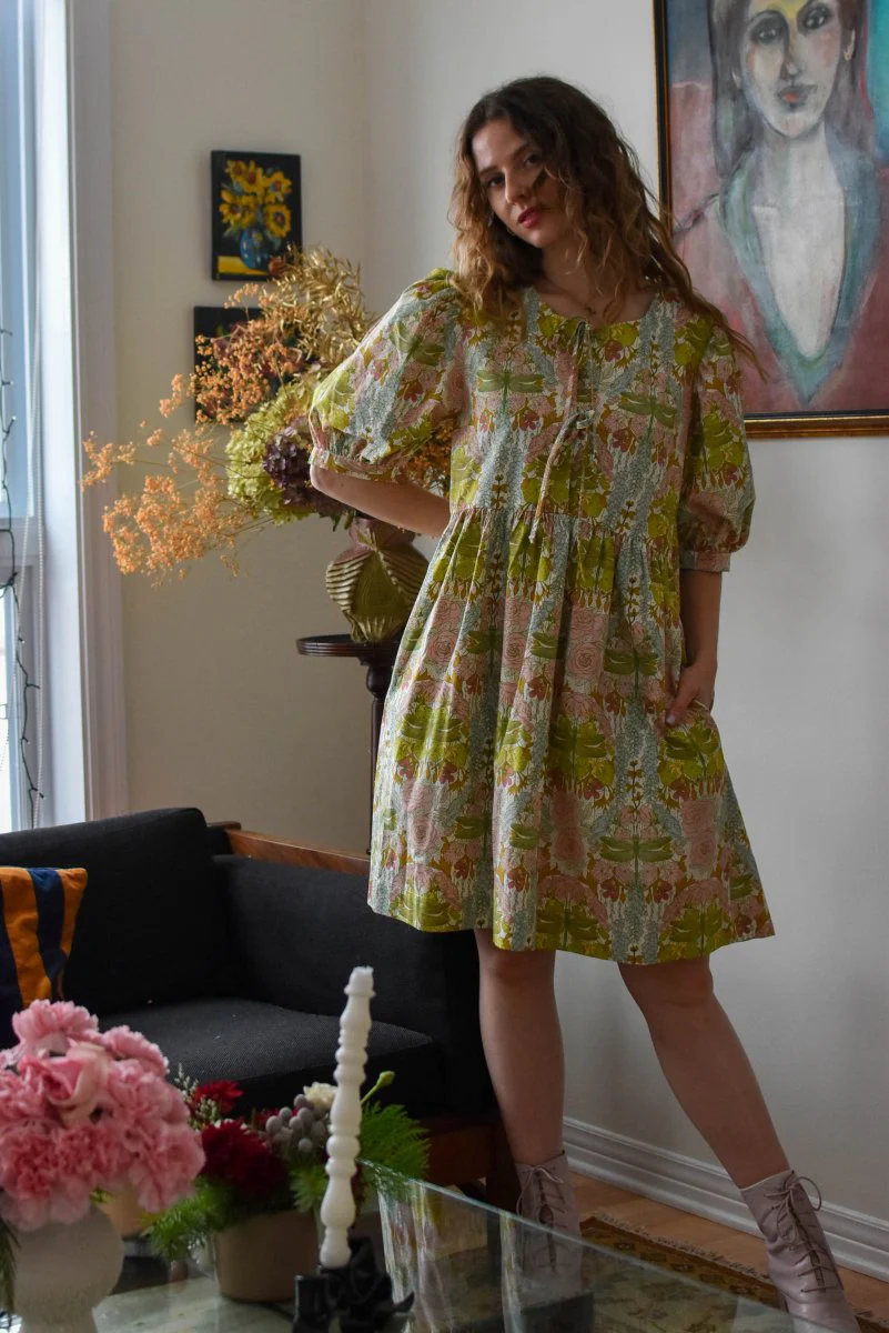 Birds of North America Corvid Dress (Summer Sleep) - Image 2