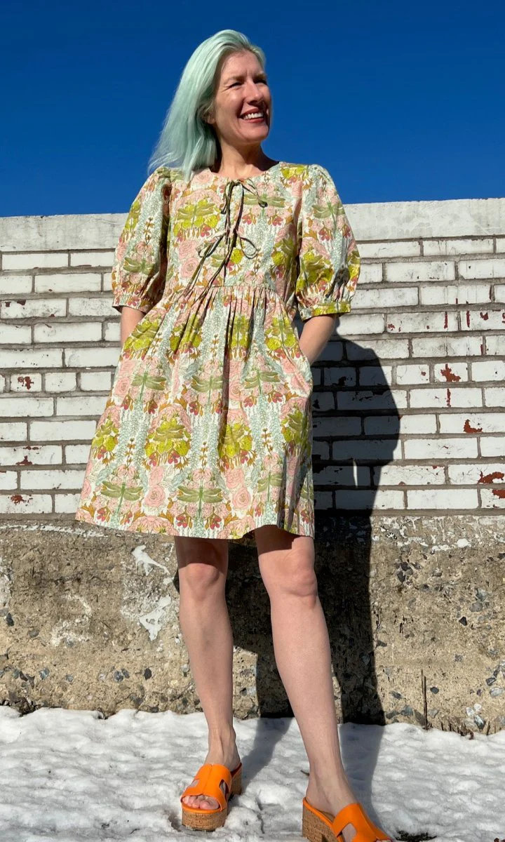 Birds of North America Corvid Dress (Summer Sleep) - Image 9