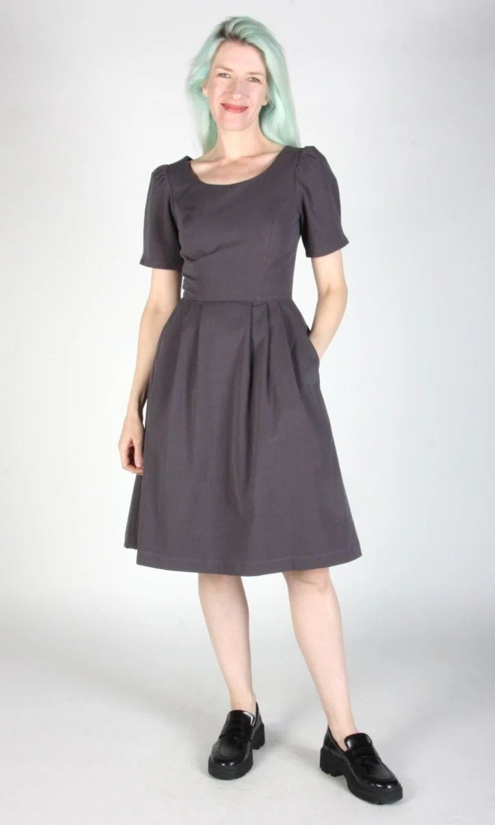 Birds of North America Crag Martin Dress - Iron (Online Exclusive)