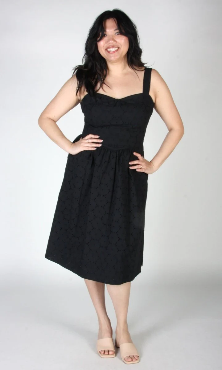 Birds of North America Diablotin Dress (Black) - Image 4