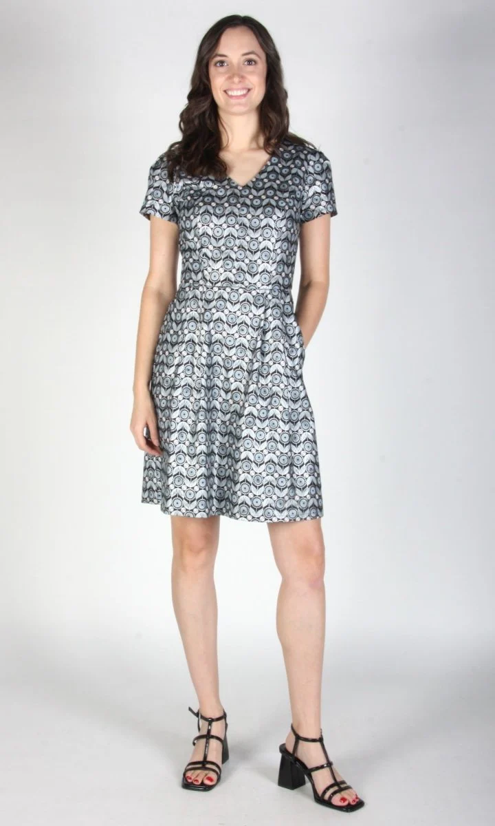 Birds of North America Fruit Dove Dress - Frost Bud (Online Exclusive) - Image 3