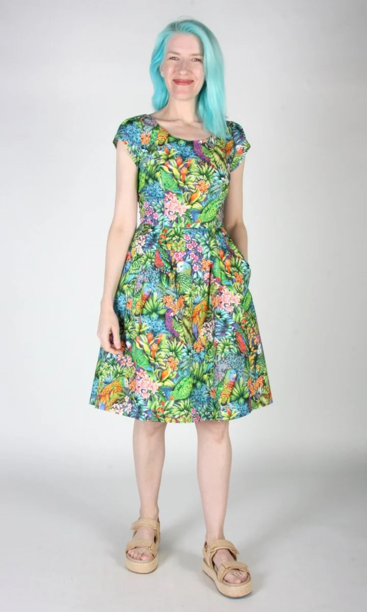 Birds of North America Gallinule Dress (Parrot Jungle) - Image 10