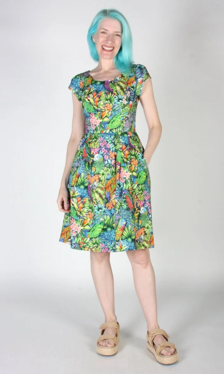 Birds of North America Gallinule Dress (Parrot Jungle) - Image 8