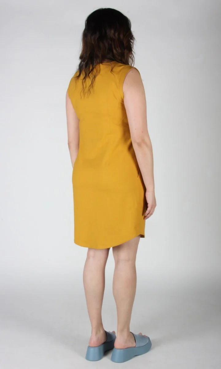 Birds of North America Honeycreeper Dress - Ochre (Online Exclusive) - Image 6
