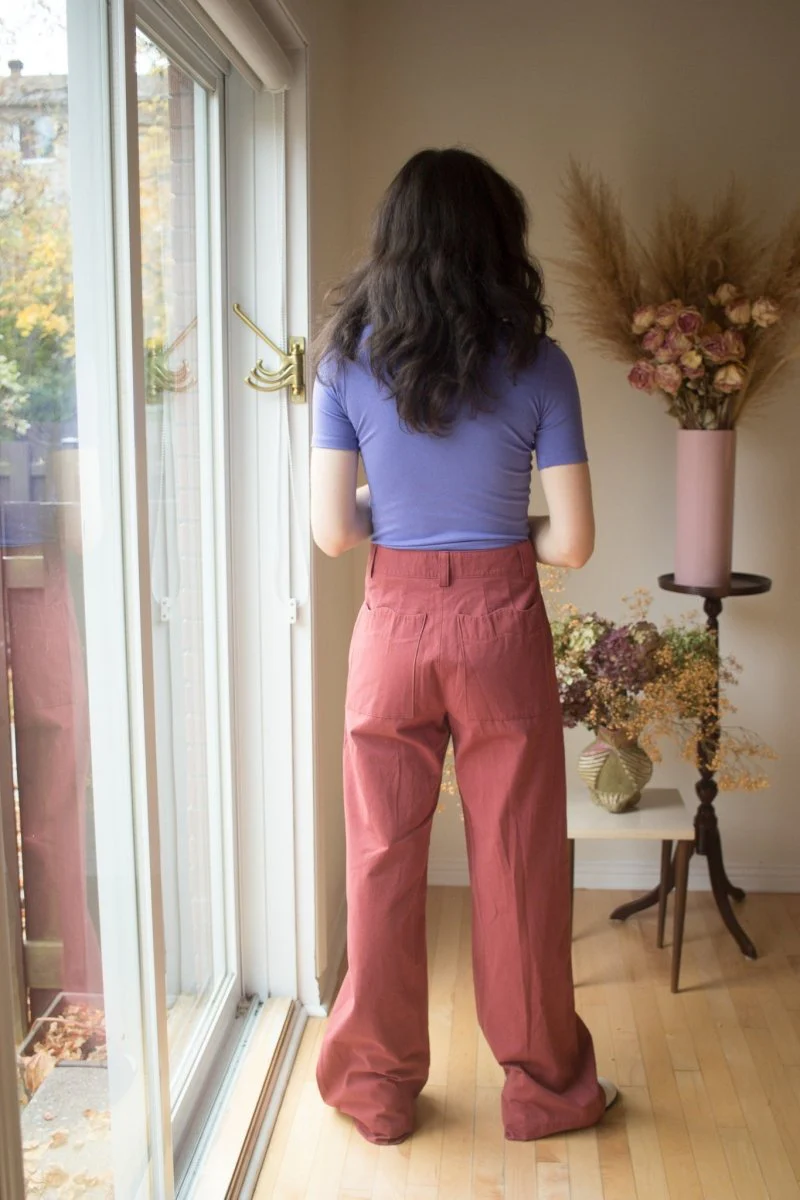 Birds of North America Illadopsis Pants (Rosewood) - Image 3