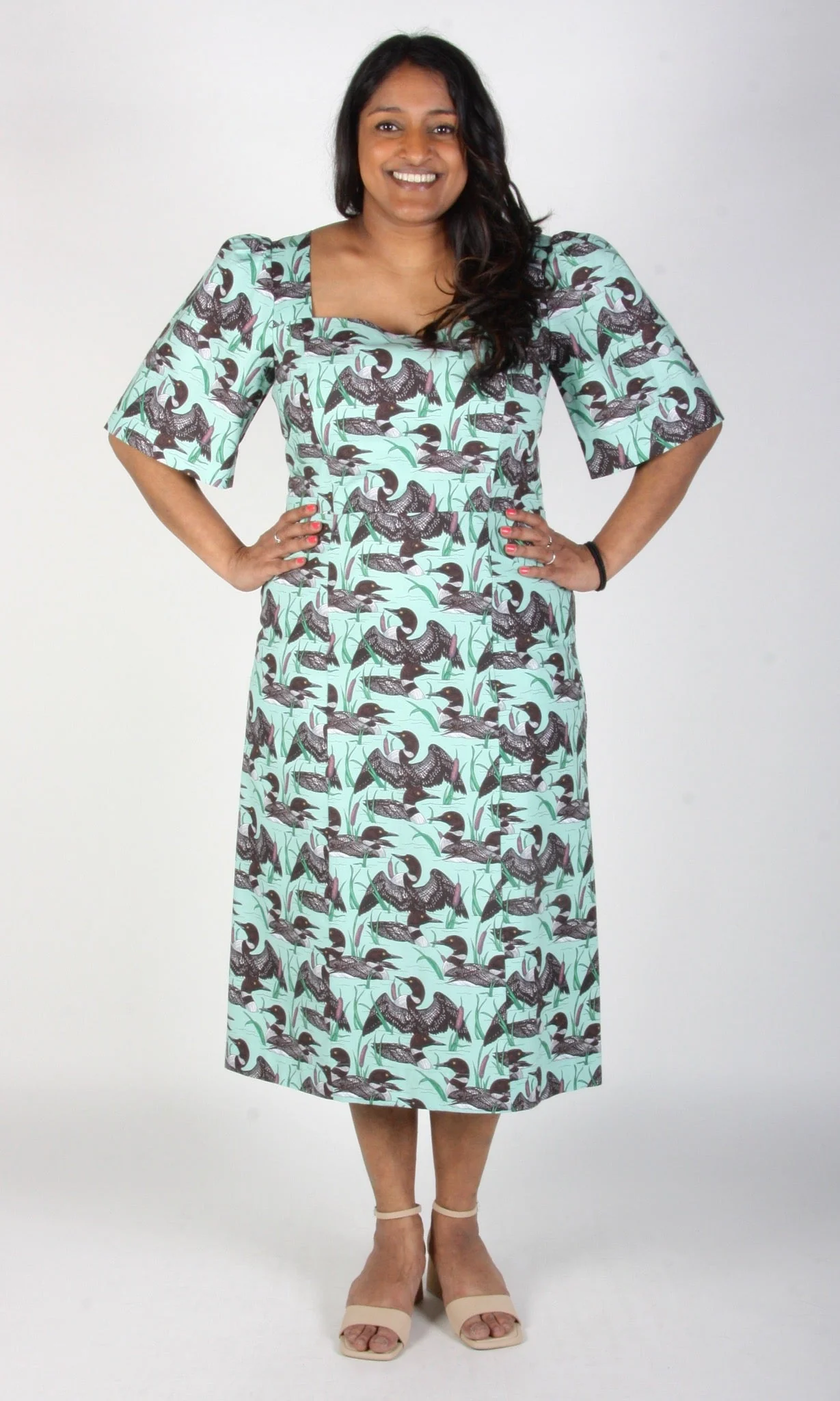 Birds of North America Maybird Dress - Loons (Online Exclusive) - Image 7