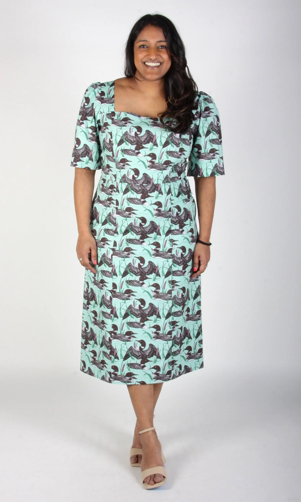 Birds of North America Maybird Dress - Loons (Online Exclusive) - Image 8