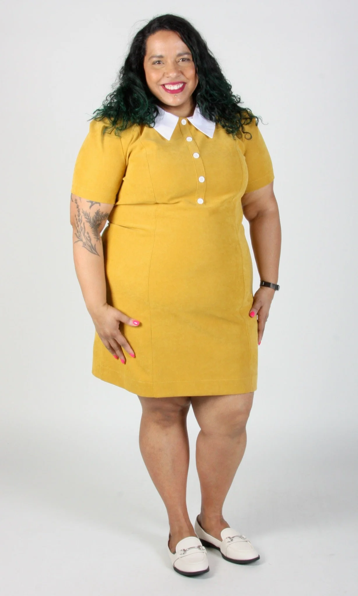 Birds of North America Peep Dress (Dandelion) - Image 8