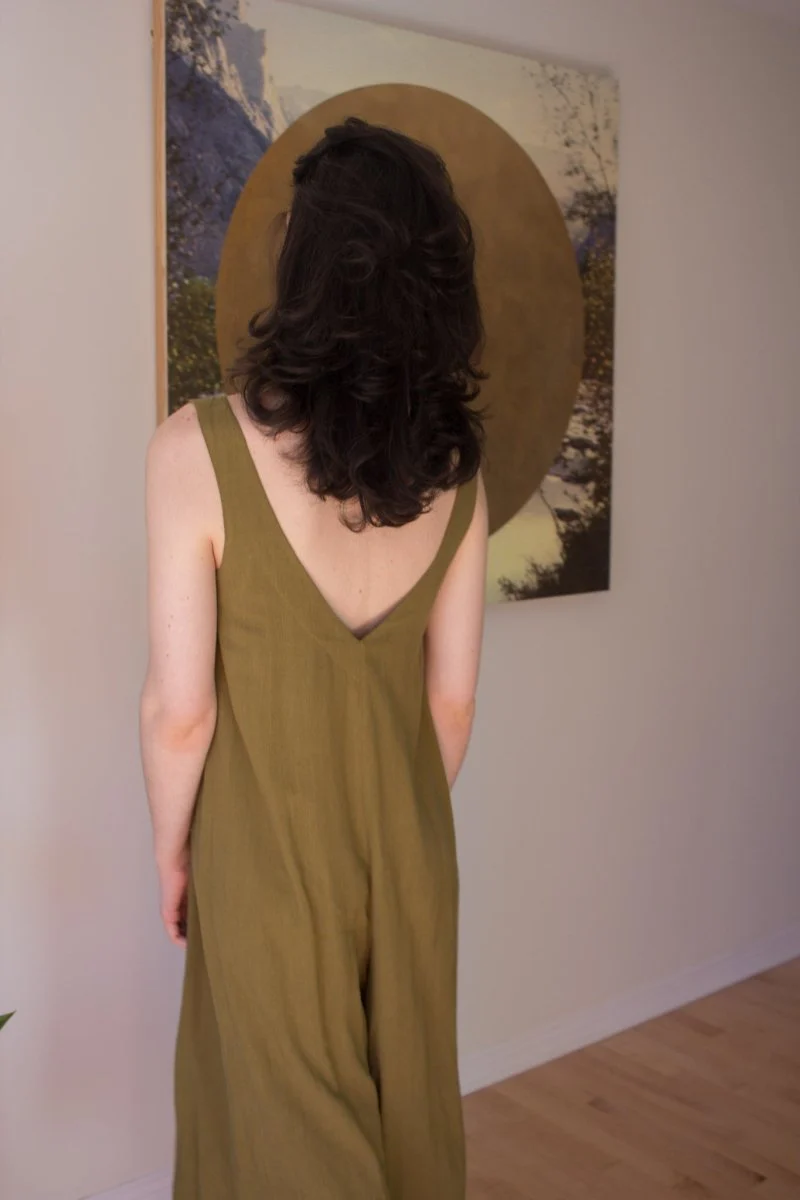 Birds of North America Tawny Pipit Jumpsuit - Golden Moss (Online Exclusvie) - Image 4