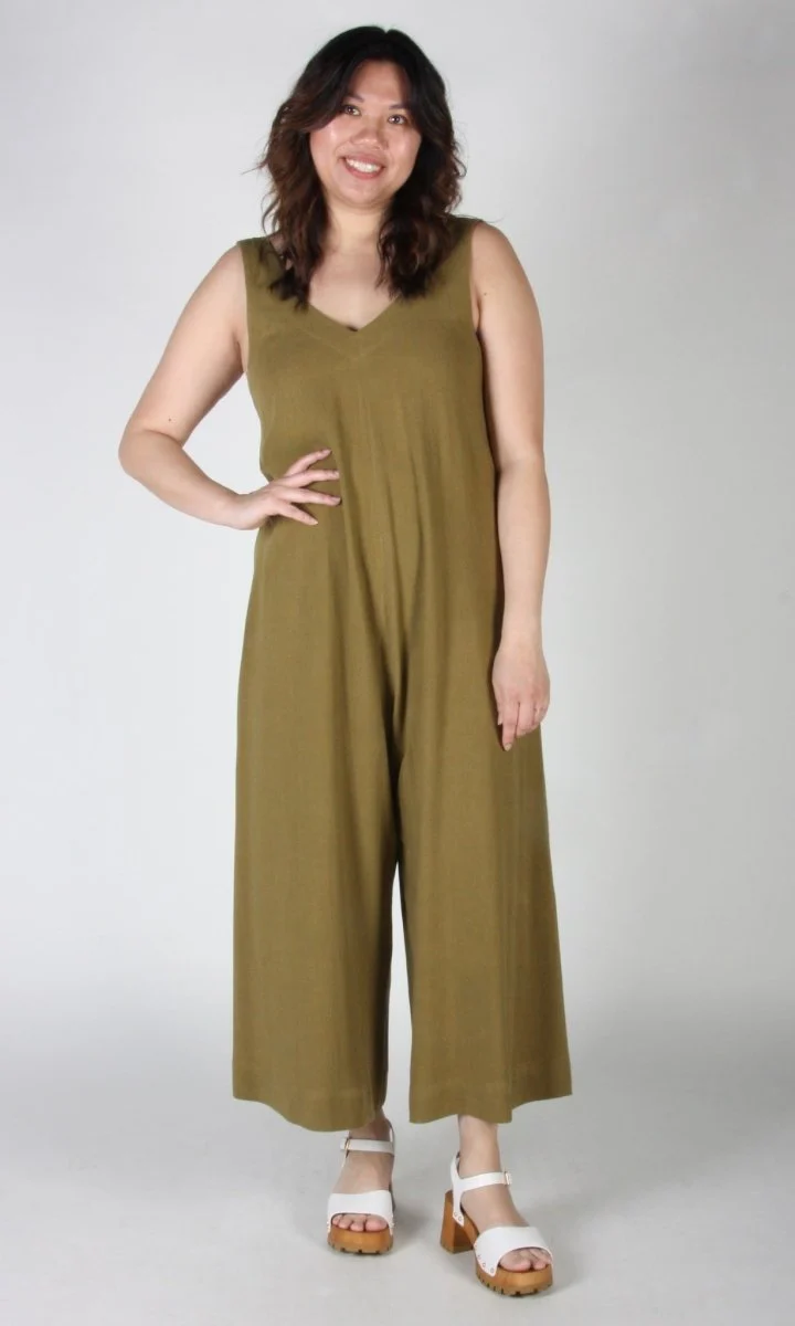 Birds of North America Tawny Pipit Jumpsuit - Golden Moss (Online Exclusvie) - Image 7