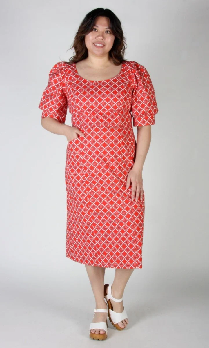 Birds of North America Veery Dress - Red Patches (Online Exclusive)
