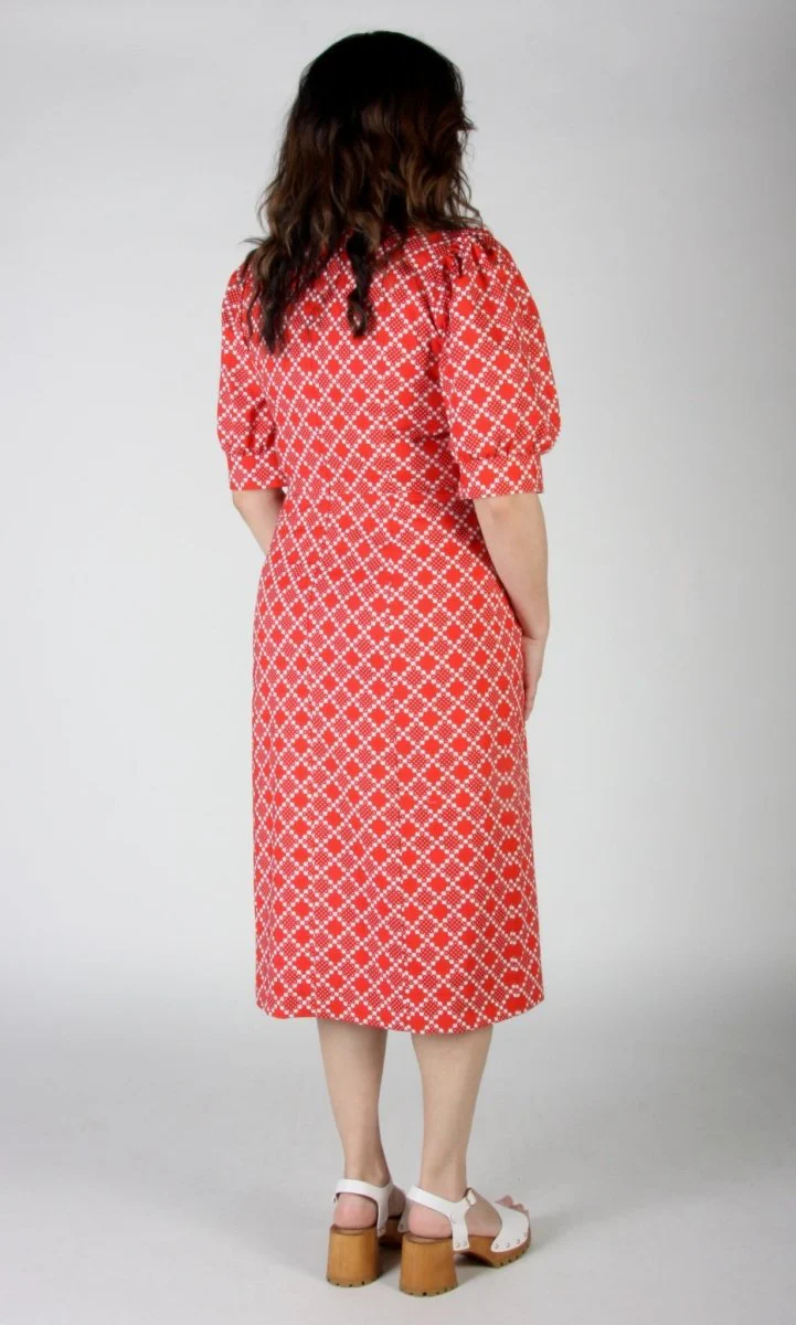 Birds of North America Veery Dress - Red Patches (Online Exclusive) - Image 3