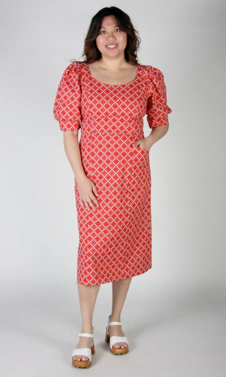Birds of North America Veery Dress - Red Patches (Online Exclusive) - Image 4
