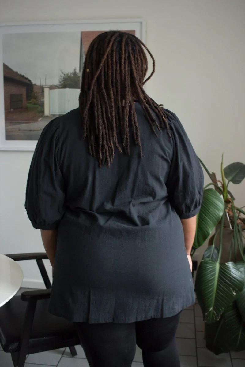 Birds of North America Wideawake Dress - Black (Online Exclusive) - Image 4