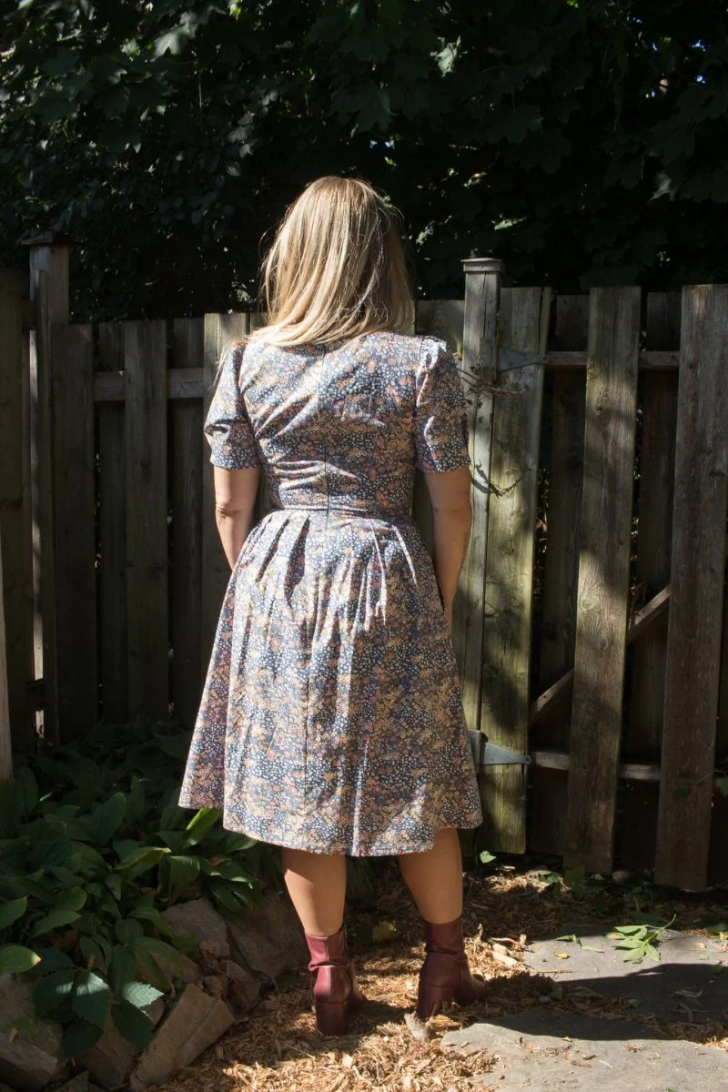 Birds of North America Winter Chippy Dress - Baby's Breath (Online Exclusive) - Image 3