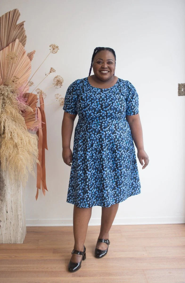 Birds of North America Winter Chippy Dress - Shroominescence (Online Exclusive)