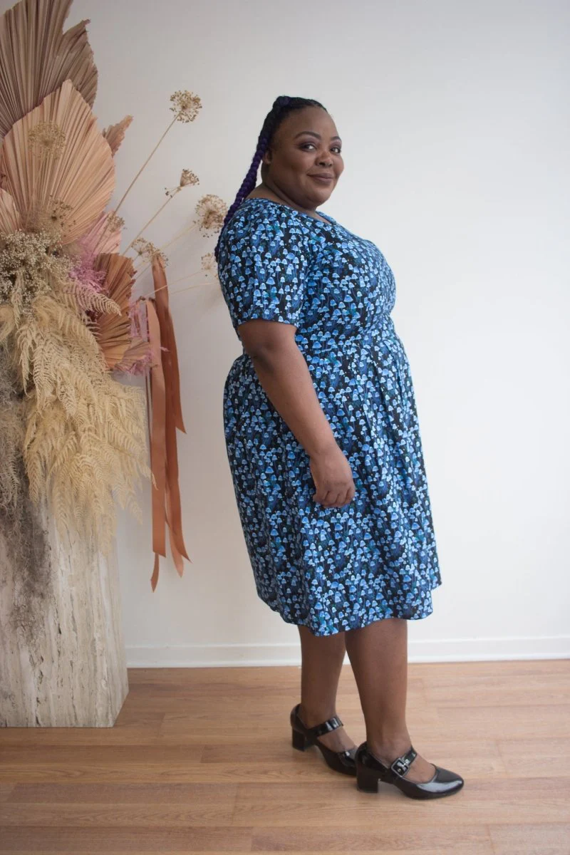 Birds of North America Winter Chippy Dress - Shroominescence (Online Exclusive) - Image 2