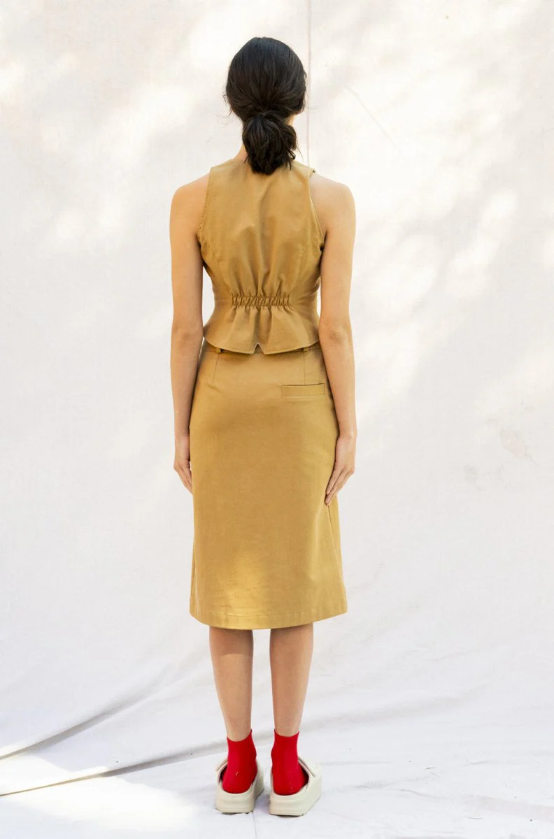 Bodybag Bogota Waistcoat Vest - Golden or Navy (Online Exclusive) - Image 7
