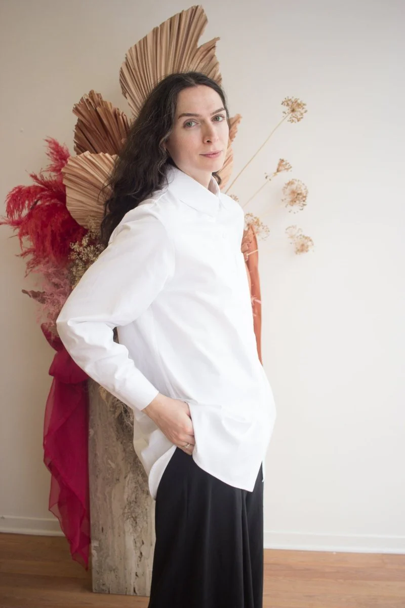 Bodybag Brandon Shirt - White (In-Store) or Lavender (Online Exclusive) - Image 3