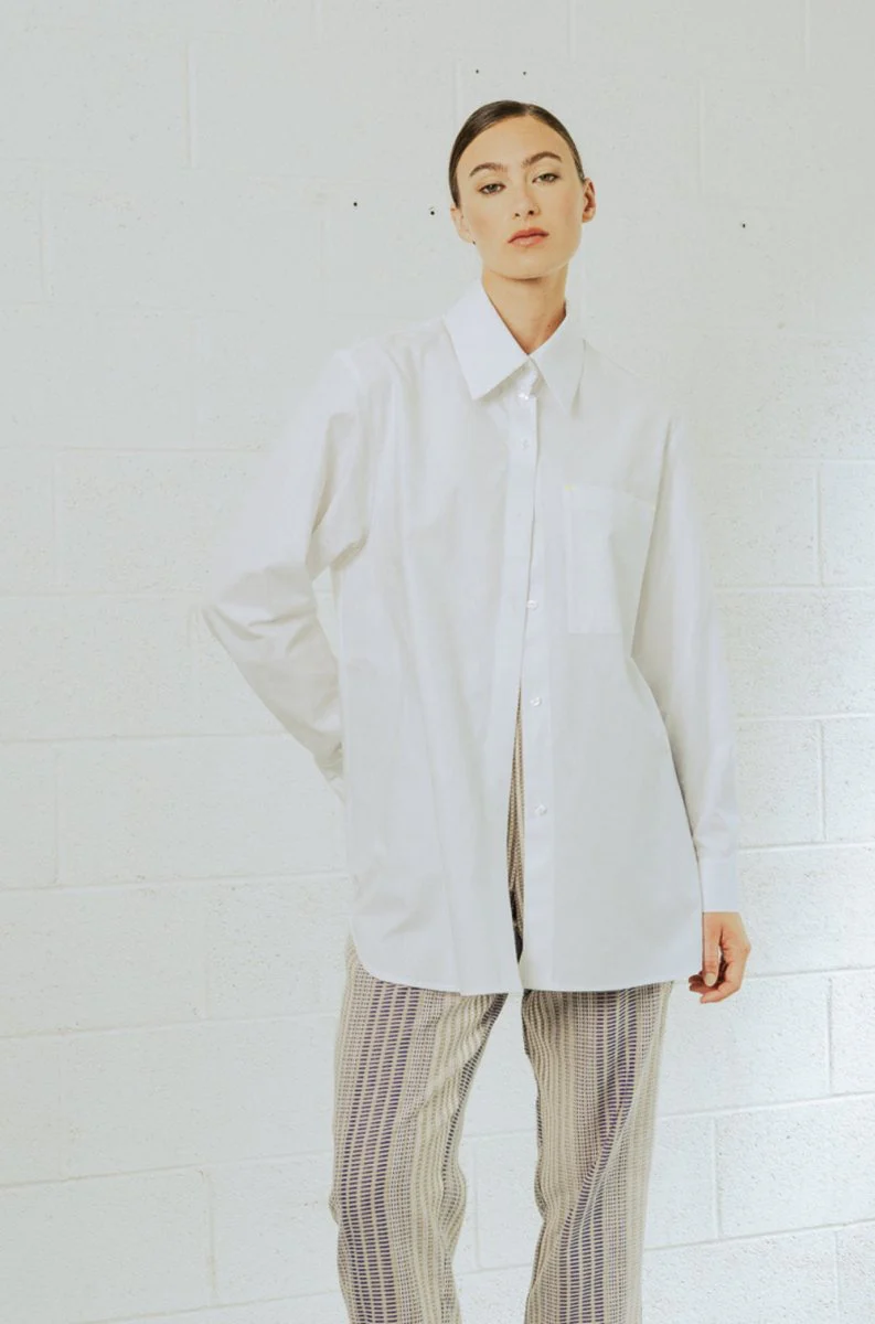 Bodybag Brandon Shirt - White (In-Store) or Lavender (Online Exclusive) - Image 4