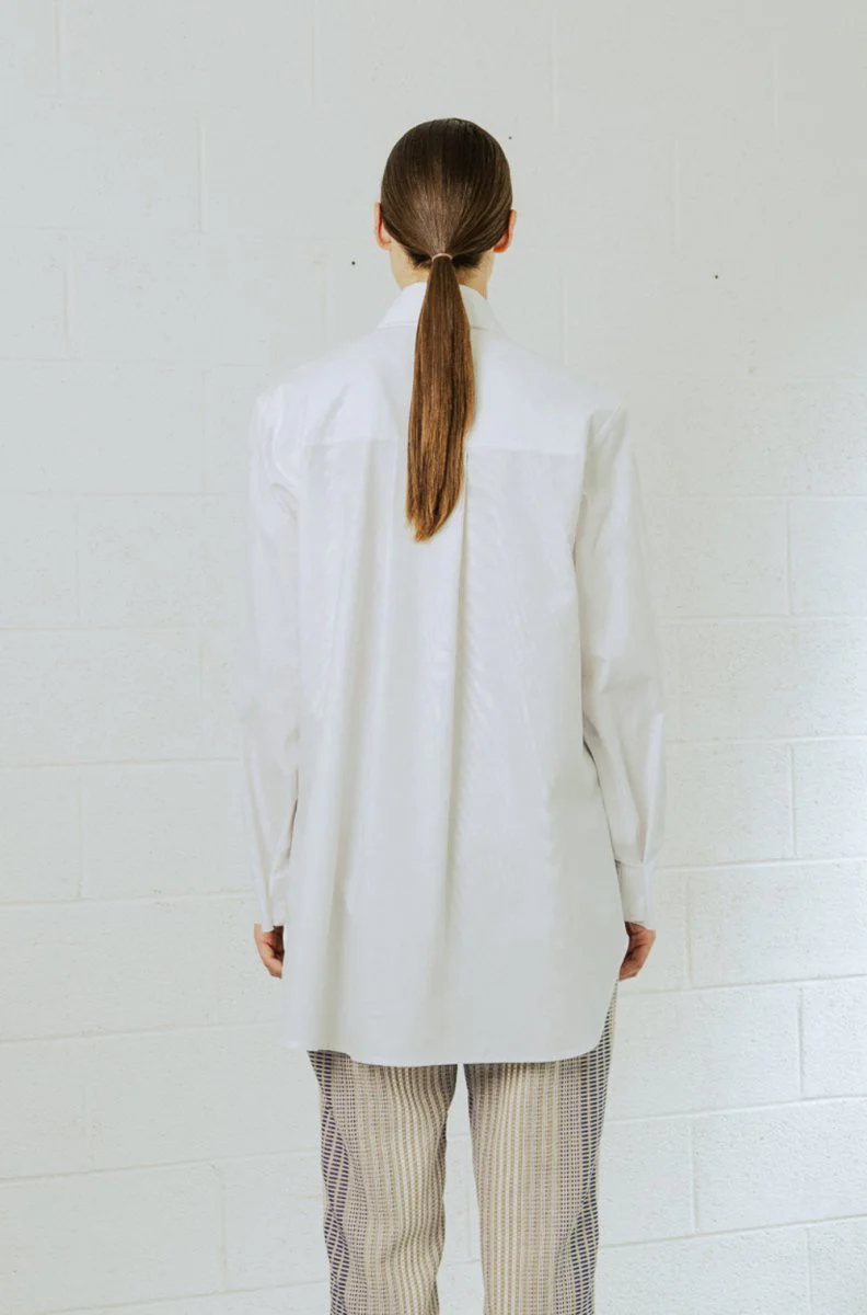 Bodybag Brandon Shirt - White (In-Store) or Lavender (Online Exclusive) - Image 6