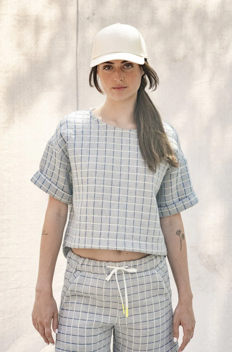 Bodybag Kyoto Top - Cream Tile or Blue Tile (Online Exclusive) - Image 8