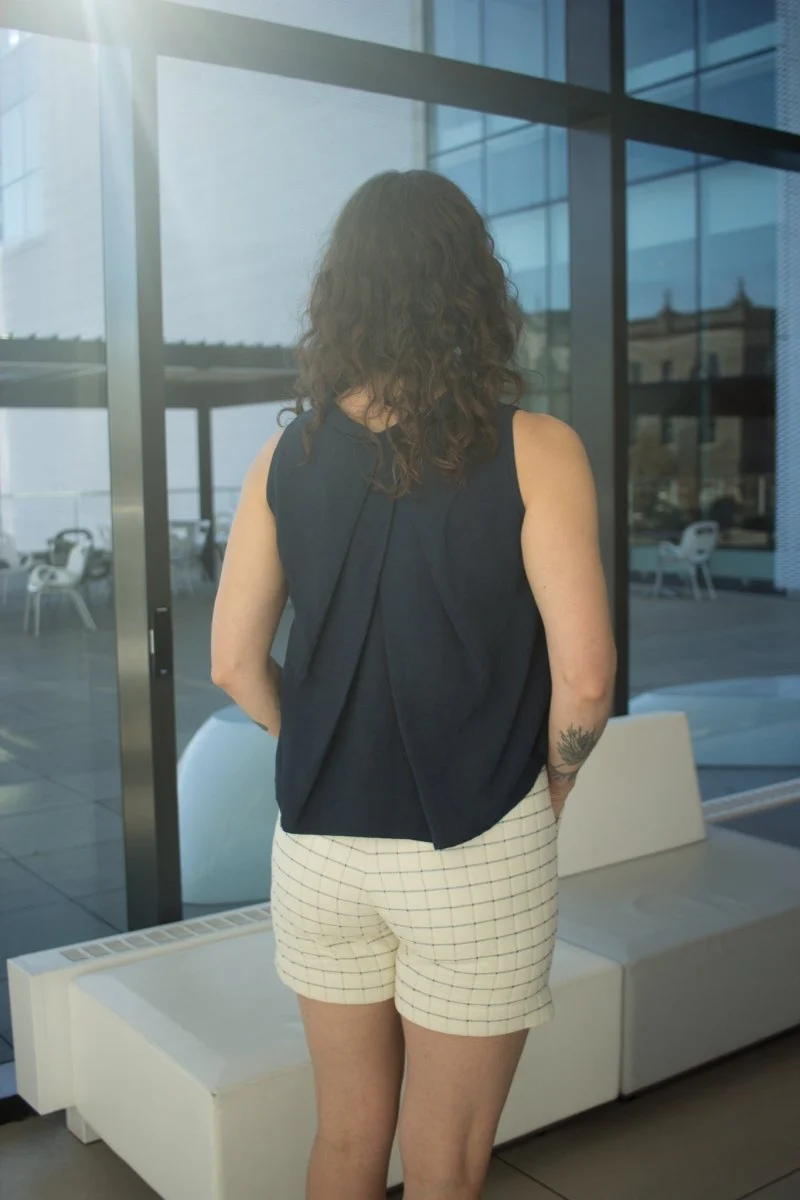 Bodybag Kyoto Shorts - Cream or Blue (Online Exclusive) - Image 5