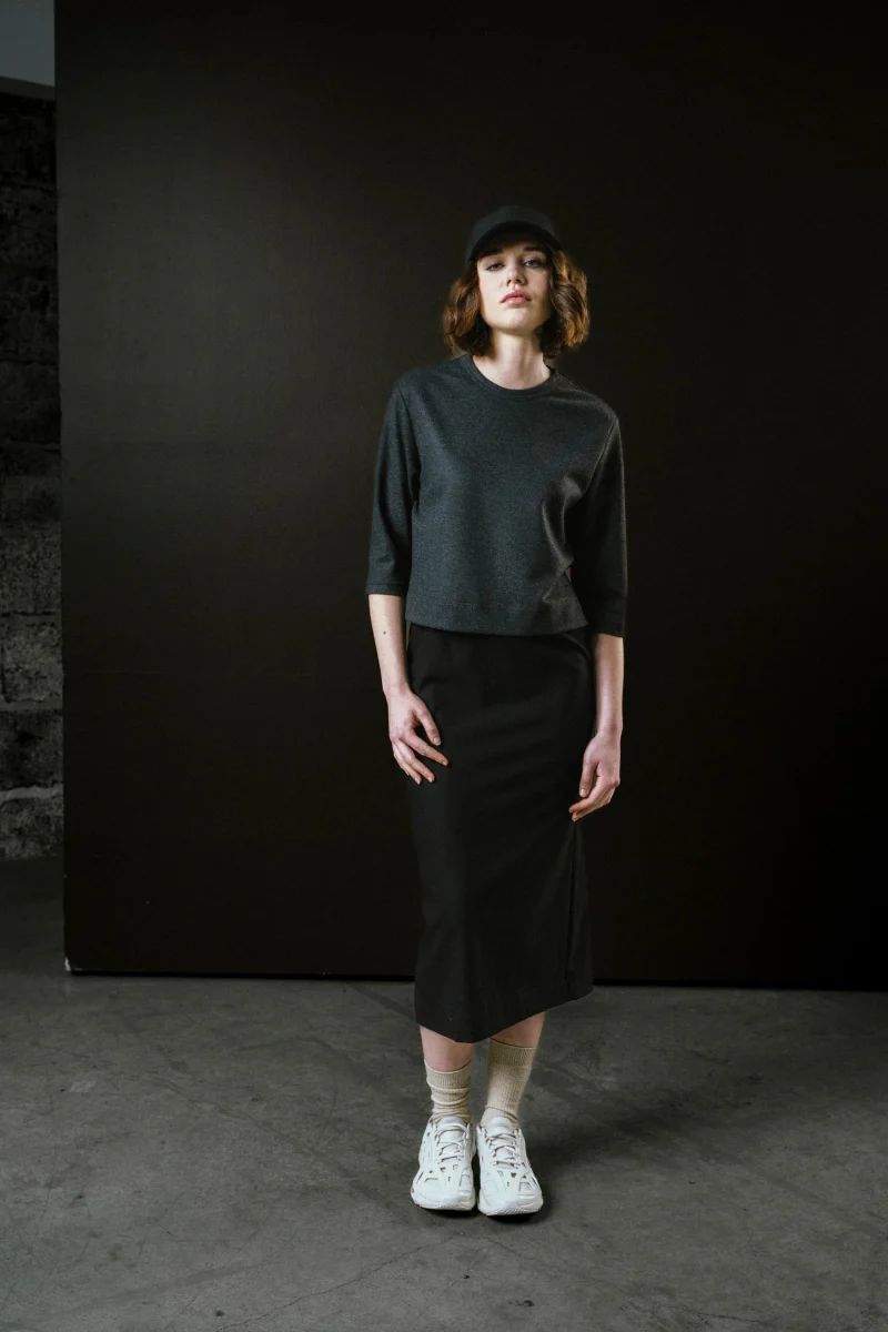 Bodybag Regent Skirt - Black or Navy (Online Exclusive) - Image 2