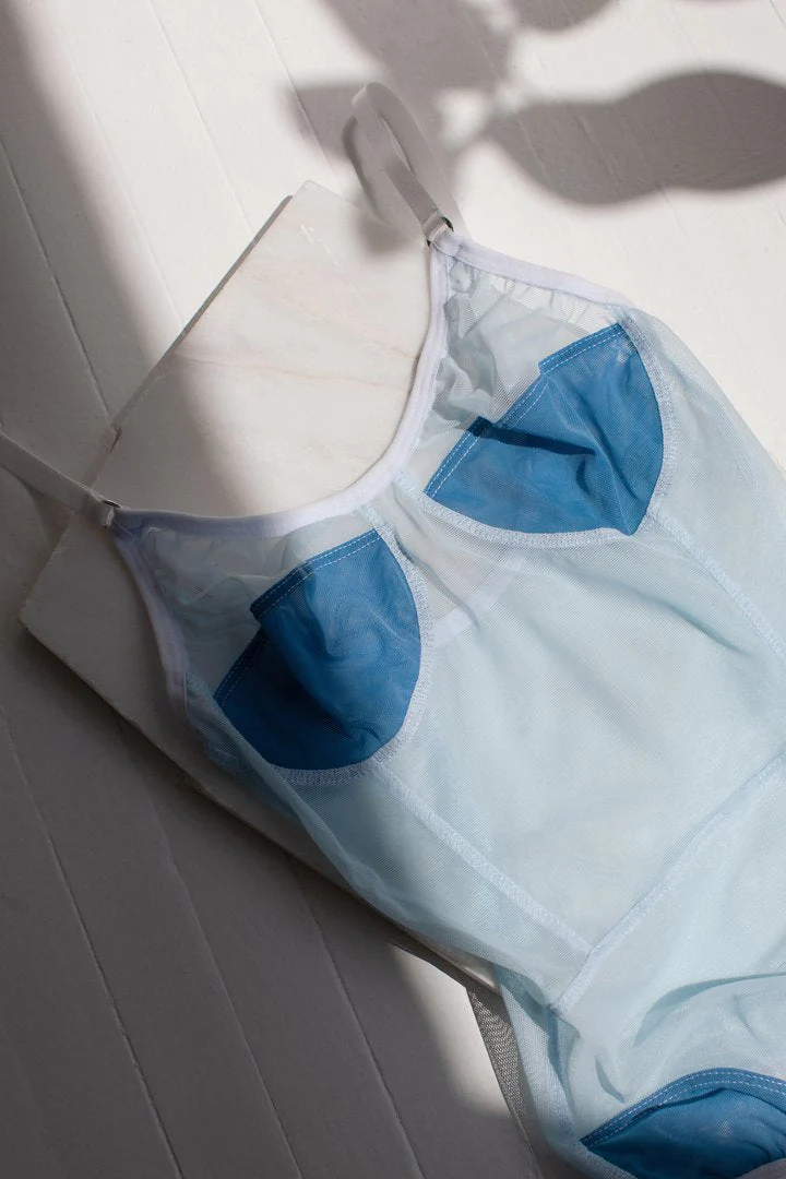 Bully Boy Delilah Bodysuit - Blue (Online Exclusive) - Image 3