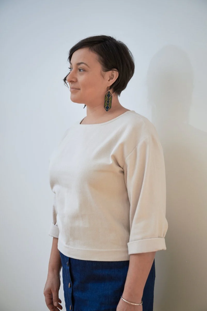 Central Standard Boxy Pullover (Cloud) - Image 6