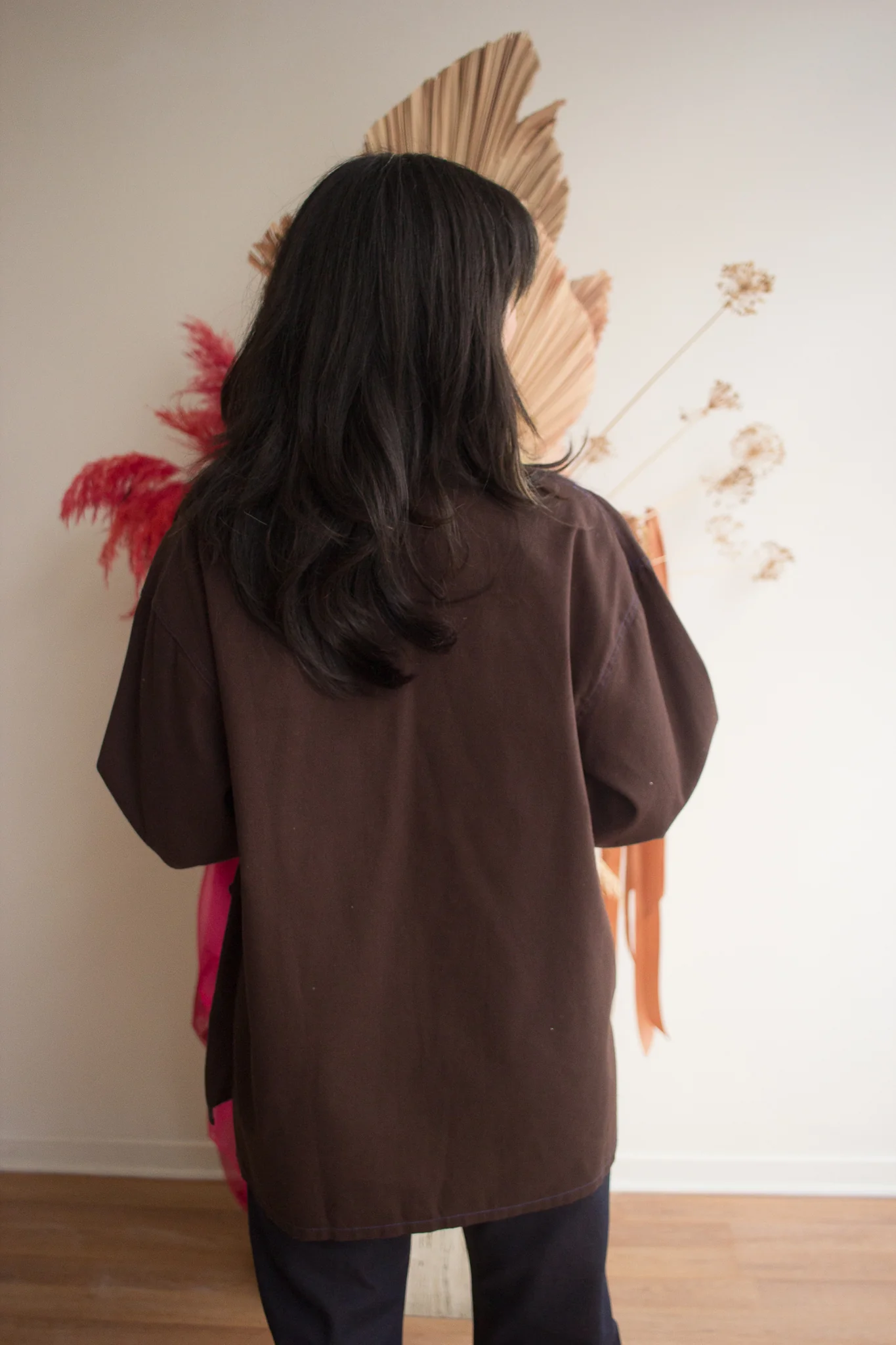 Connally Goods Faye Chore Coat (Espresso) - Image 2