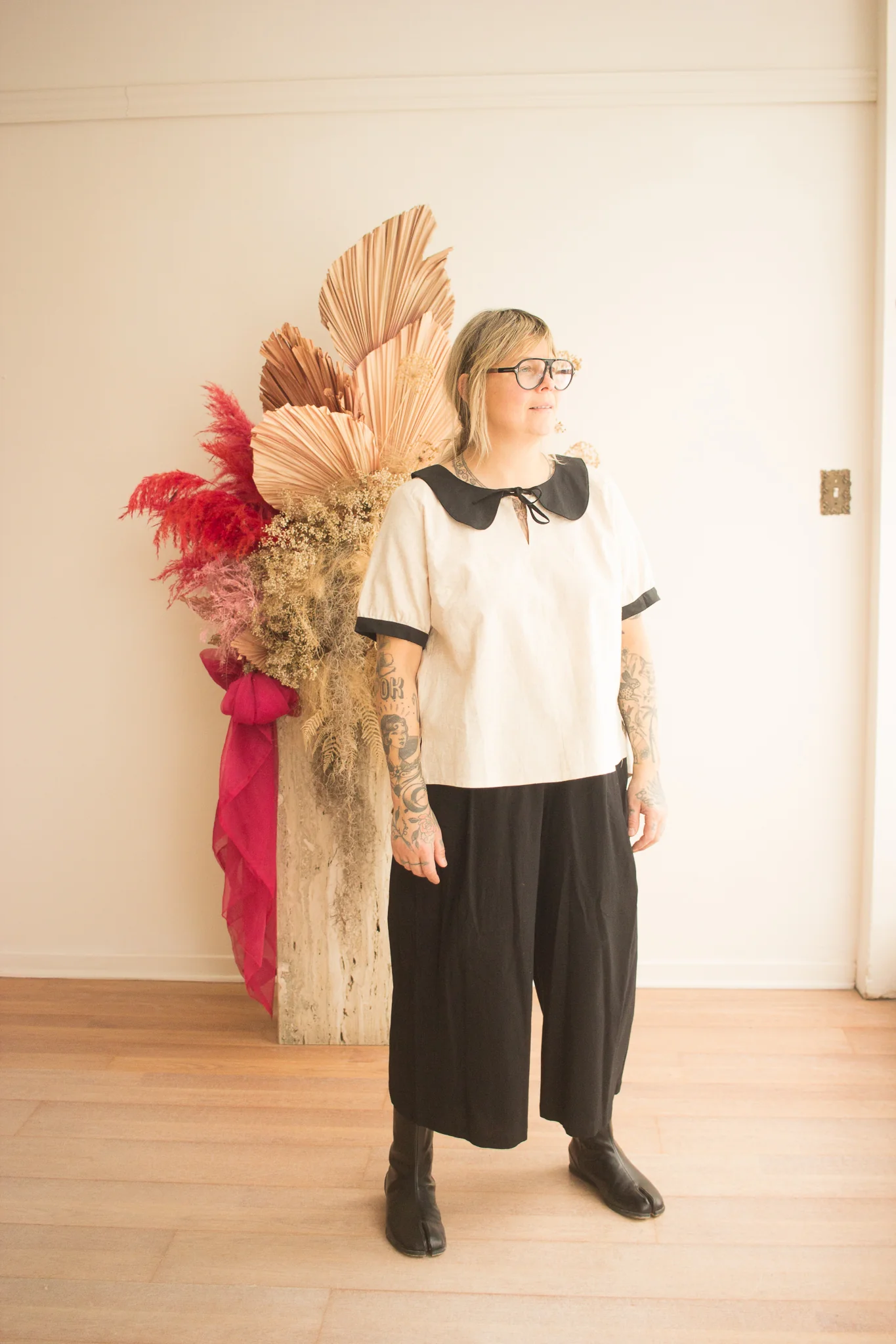 Connally Goods Lola Shirt (Cream or Black)