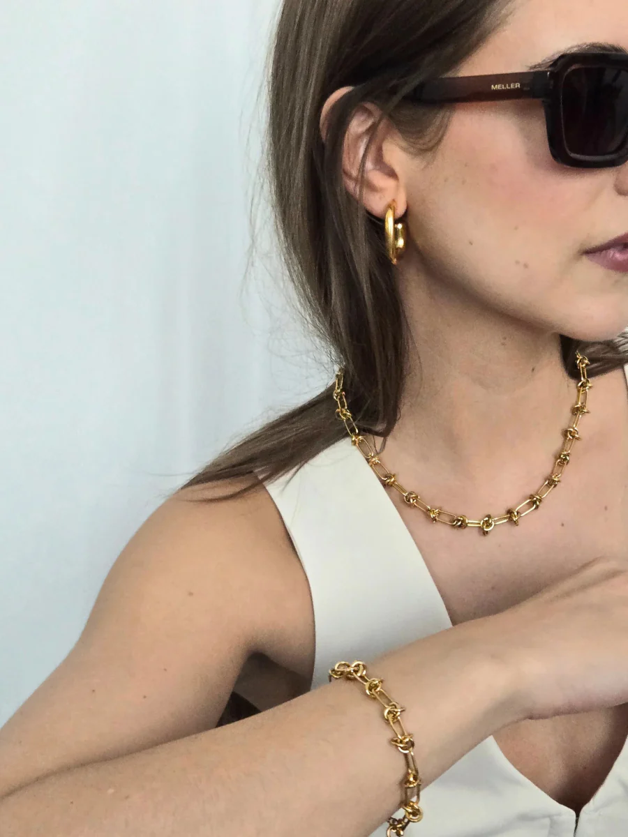 Coutukitsch Roxy Necklace (Gold or Silver) - Image 4