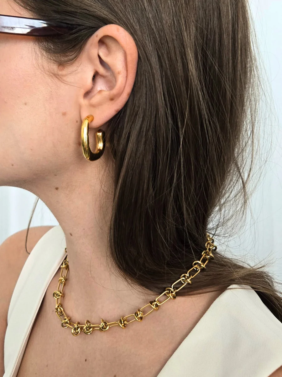 CoutuKitsch Suki Hoops (Gold or Silver) - Image 3