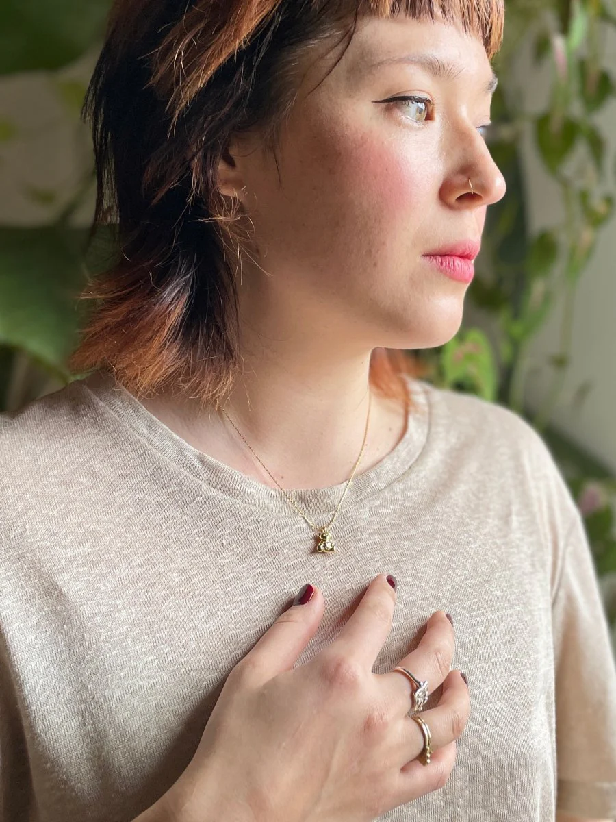 CoutuKitsch Teddy Necklace