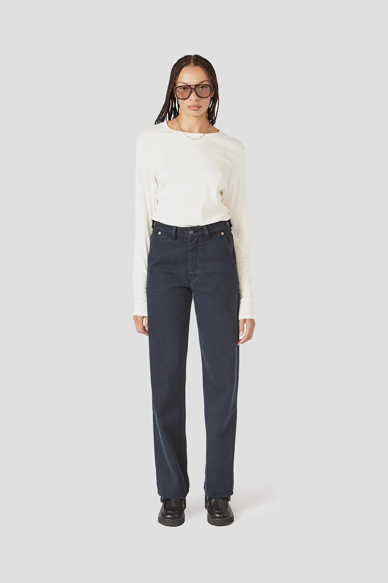 Decade Studio Archie Pants - Indigo or Shiitake (Online Exclusive) - Image 3