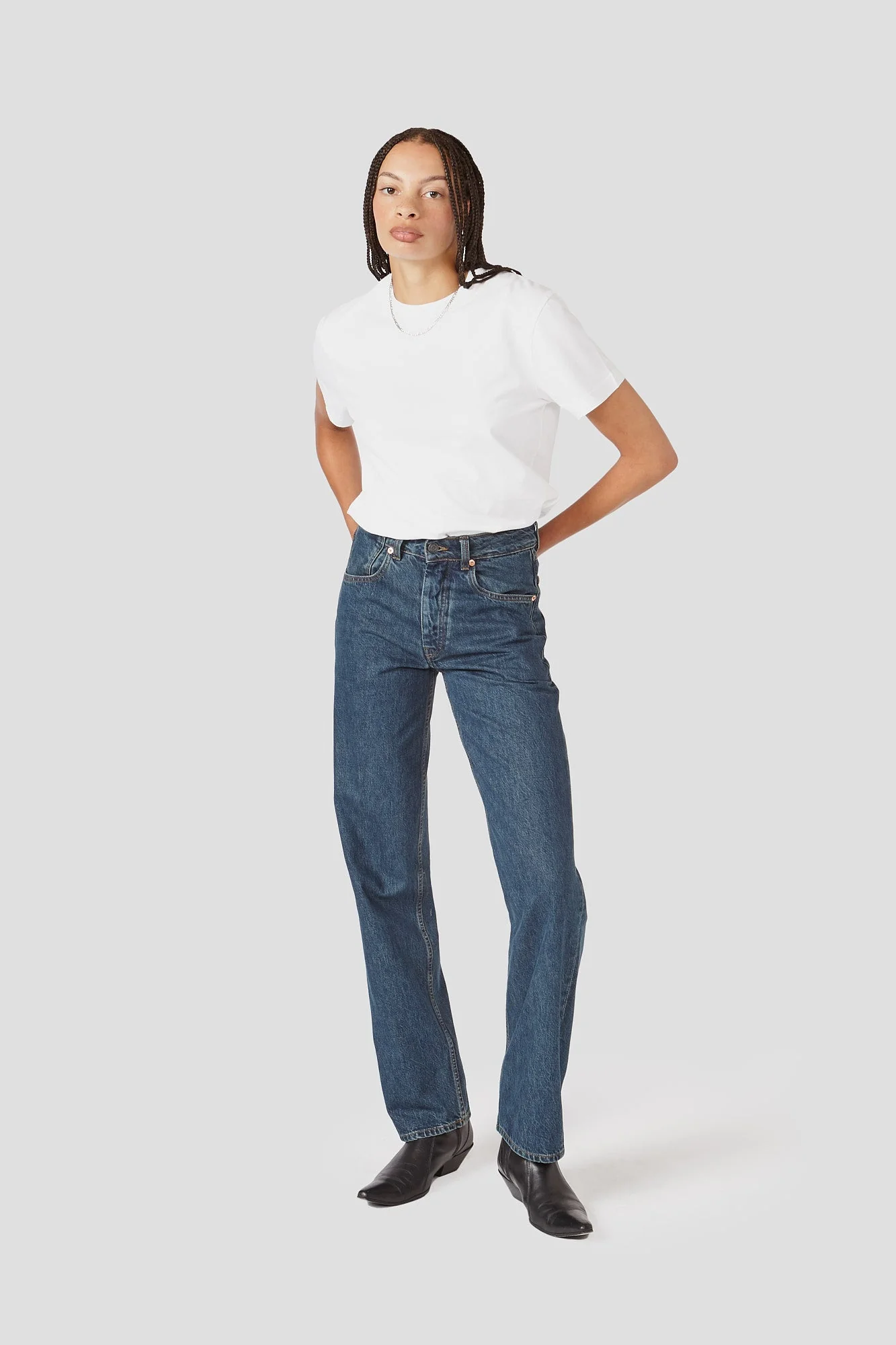 Decade Studio Quinn Jeans - Black Rinse or Luz (Online Exclusive) - Image 12