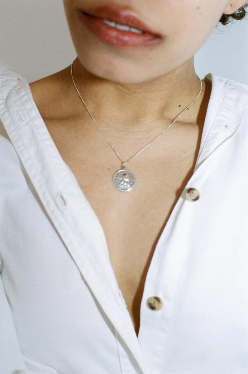 Eleventh House Jewellery Cherub Necklace (Silver)