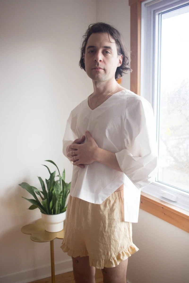 Eliza Faulkner Baxter Shorts - Butter Yellow Linen (Online Exclusive) - Image 6