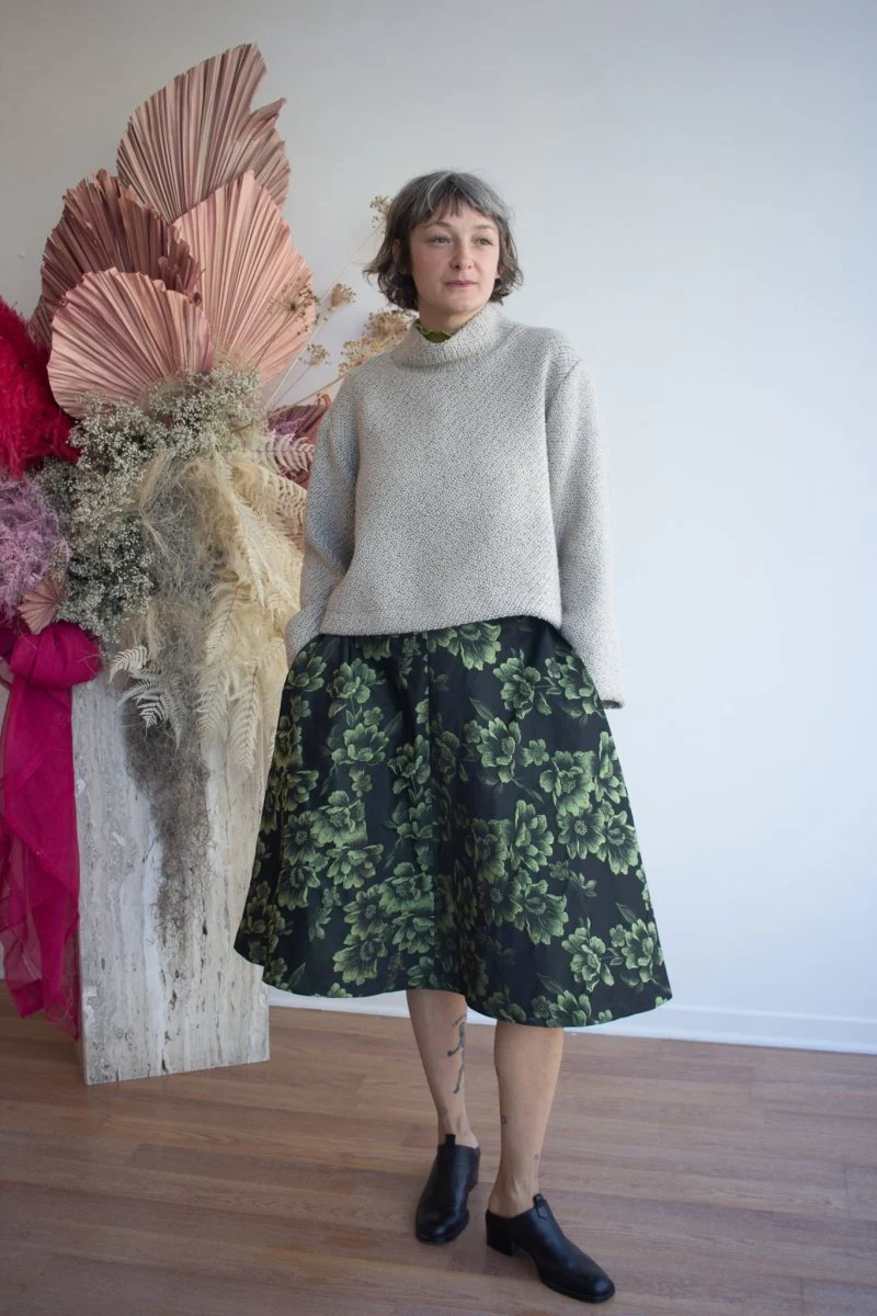 Eliza Faulkner Betty Dress - Green Floral (In-Store) - Image 6