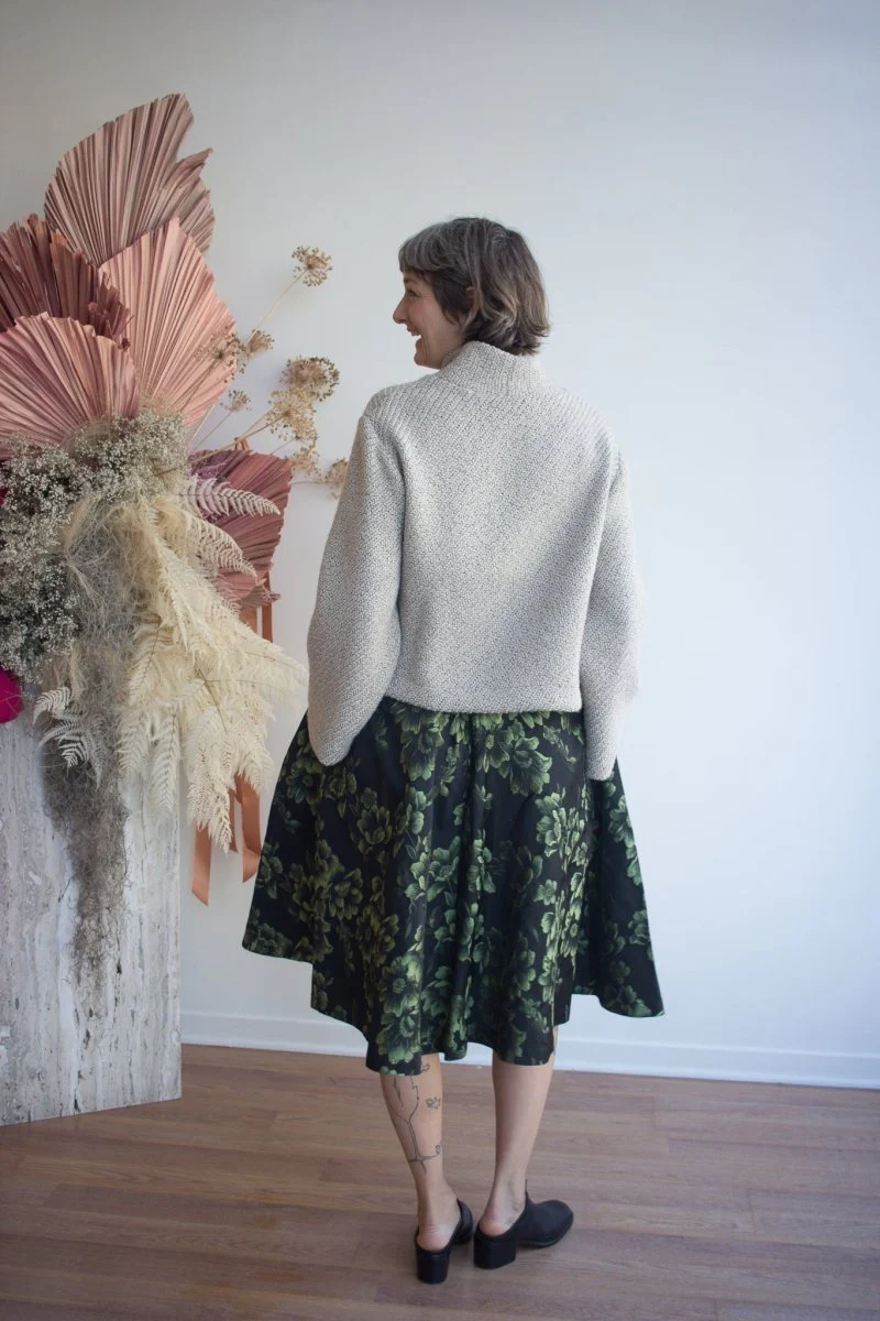 Eliza Faulkner Betty Dress - Green Floral (In-Store) - Image 7