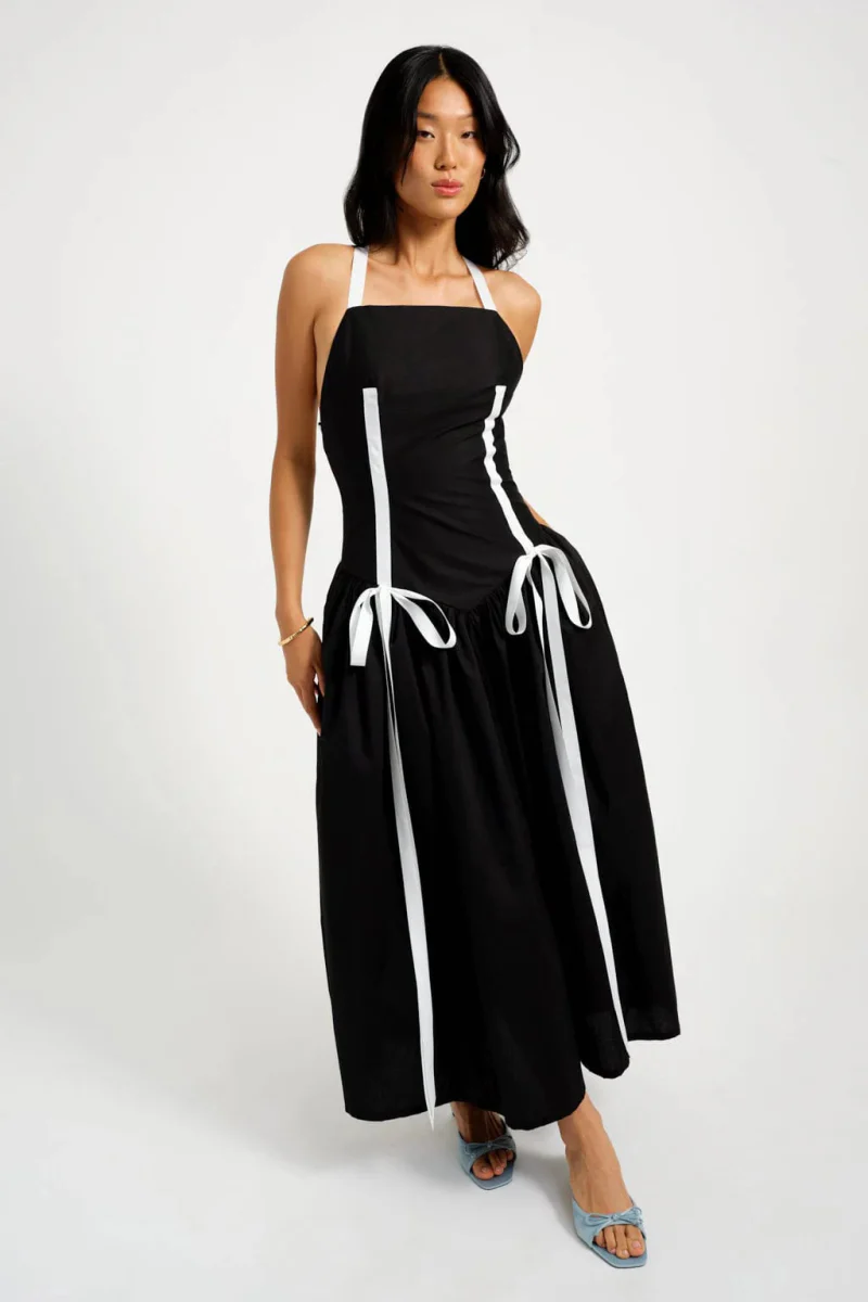 Eliza Faulkner Gwen Dress - Black (In Store) - Image 6