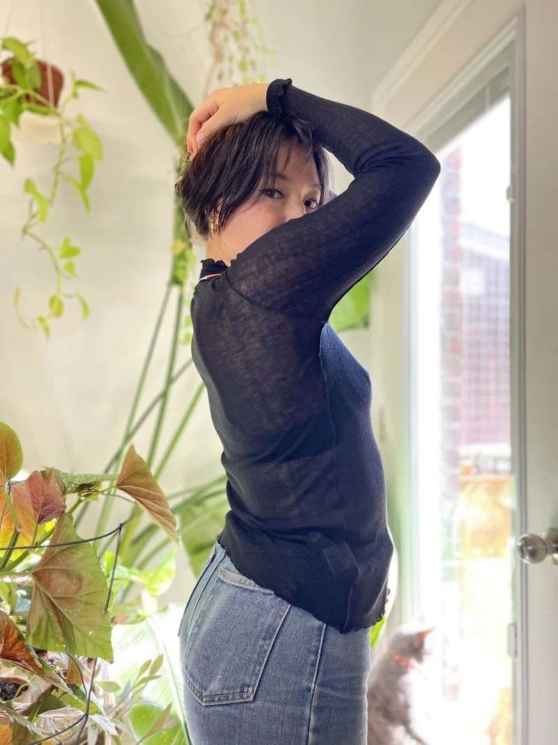 Eliza Faulkner Jane Turtleneck (Black) - Image 7
